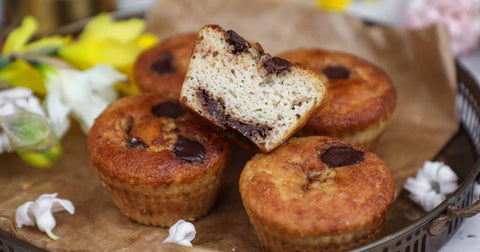 keto chocolate chip muffins