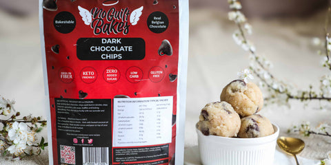 Keto Edible Chocolate Chip Cookie Dough