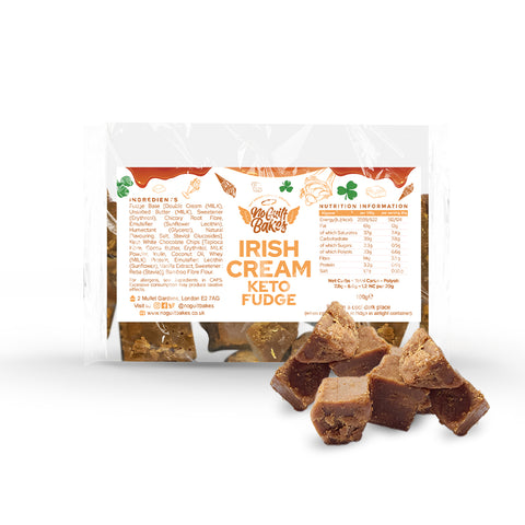 No Guilt Bakes' Luxurious Belgian Chocolate Keto Fudge - Multiple Flavours in a bag.