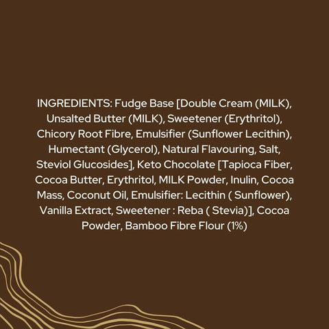 Chocolate Keto Fudge - diabetic friendly Caramel Ingredients